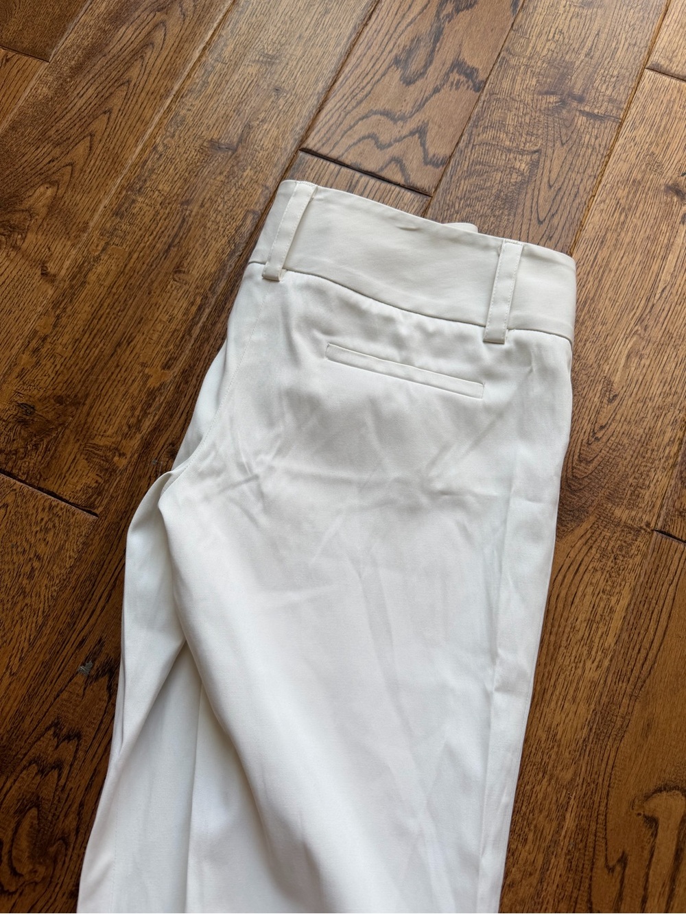 Alice + Olivia Y2K Winter White low rise Pants with pockets 10 perfect condition - Picture 7 of 8